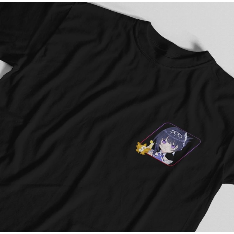 Raiden Mei Honkai Impact Chibi สติกเกอร์เสื้อยืด (Raiden Mei Honkai Impact Chibi Sticker)
