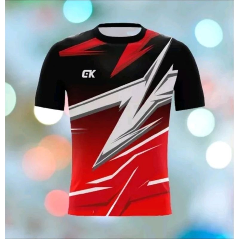 ชุดกีฬาผู้หญิง 1 ชุด TOP และ VOLLEYBALL SHIRT PRINTING BADMINTON SHIRT FUTSAL SHIRT