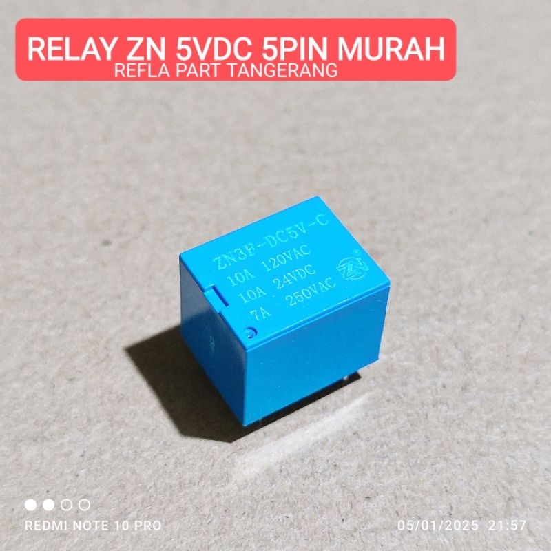 RELAY 5VDC 5V 10A 5PIN