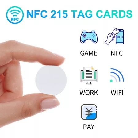20PCS Ntag215 แท็ก NFC 25 มม.แท็กเหรียญ NFC โปรแกรม Ntag แท็ก 215 Amiibo Tagmo