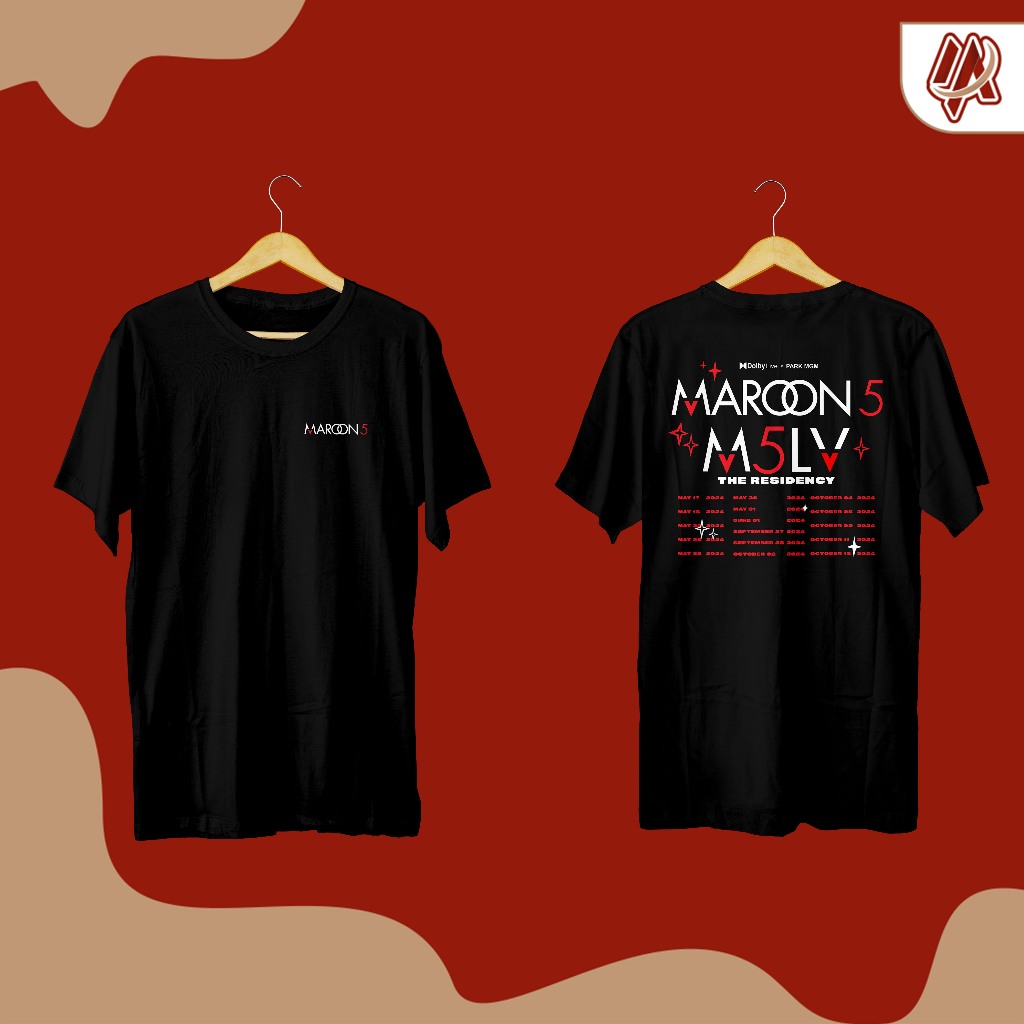 [PREMIUM] เสื้อยืด Maroon 5 - THE RESINCY