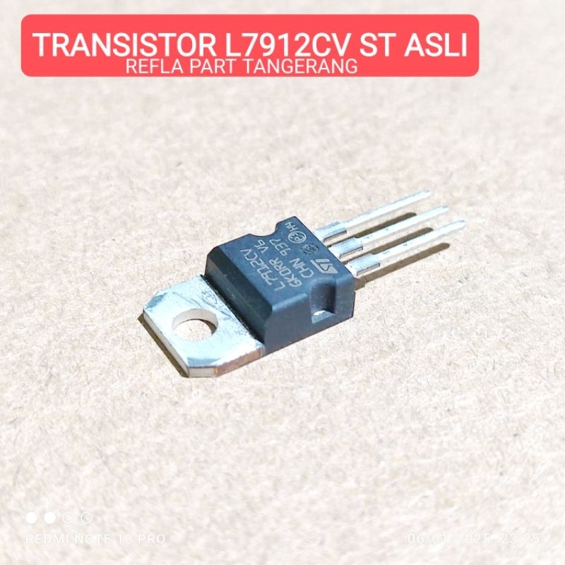 ทรานซิสเตอร์ REGULATOR LM7912CV 7912 L7912 LM 7912 CV TR IC PSU REGULATOR