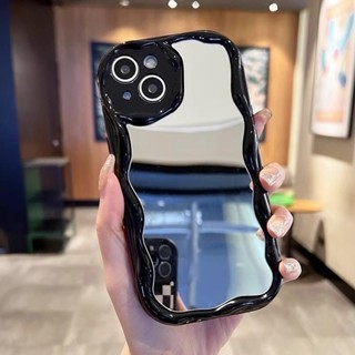 055 VV CASE WAVE MIRROR สําหรับ REALME C71 8I 5PRO 6 6PRO 7 7PRO REN0 14F 6 10 12F 13 13F OPPO A3PRO