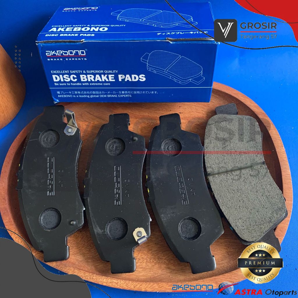 ผ้าเบรคหน้า City GD8 2003-2008 Akebono 565WKI ผ้าเบรคหน้า