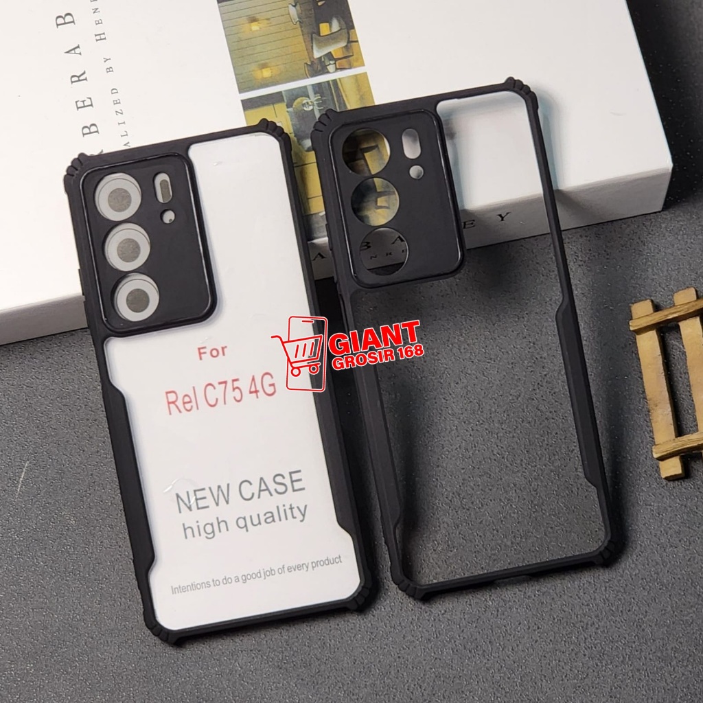 Realme C75 Realme C75X Fusion Case Armor เคสกันกระแทก hp Realme C75 Realme C75X