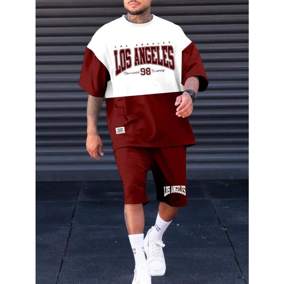 เสื้อยืด Los angel 98 เสื้อยืดไซส์ใหญ่สําหรับผู้ชายและผู้หญิง เสื้อยืด distro ผสมผสาน ML XL 2XL 3XL 
