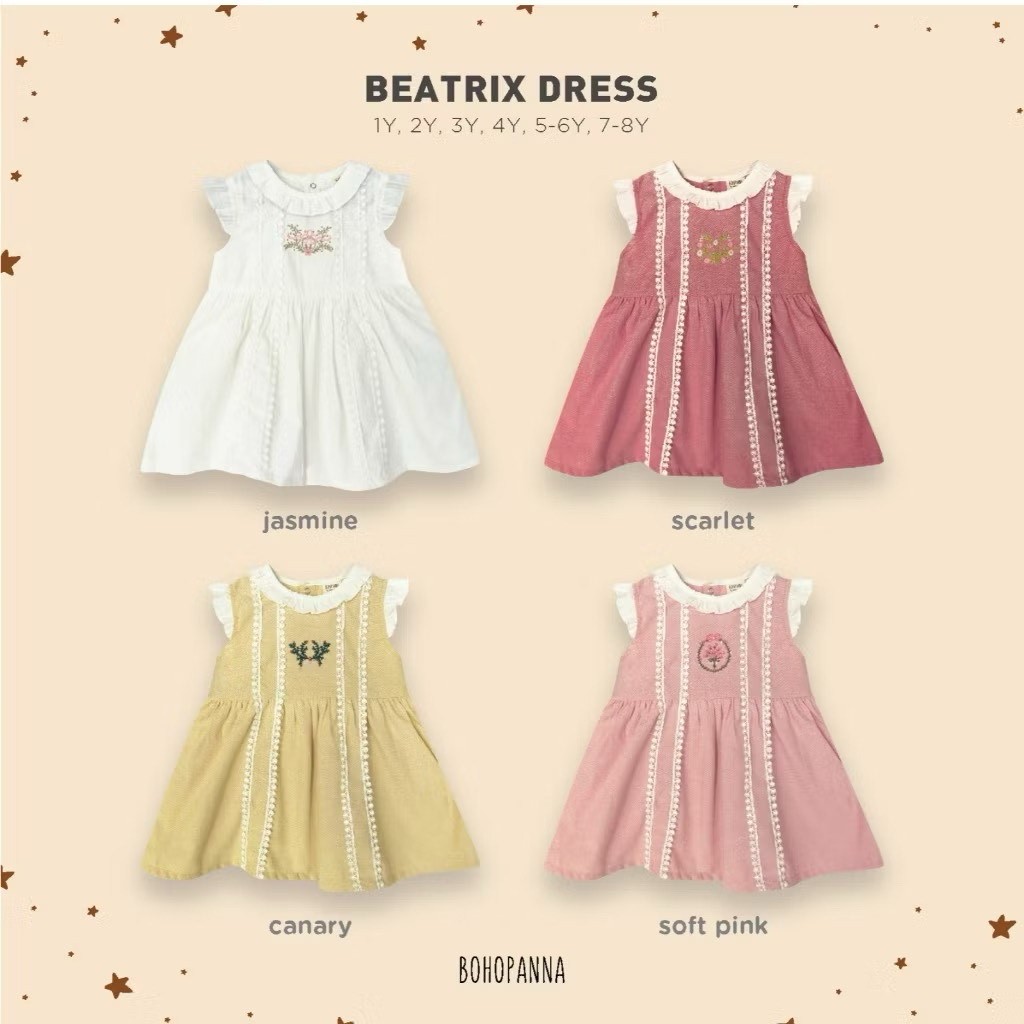 Bohopanna - BEATRIX GIRLS DRESS-DRESS