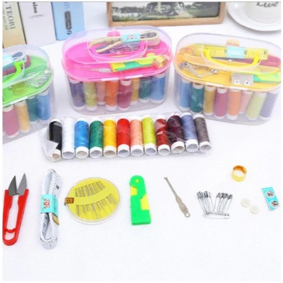 SEWING THEAD SET SEWING KIT / COMPLETE NEEDLE SEWING เครื่องมือบรรจุหีบห่อเครื่องมือ EQUIP