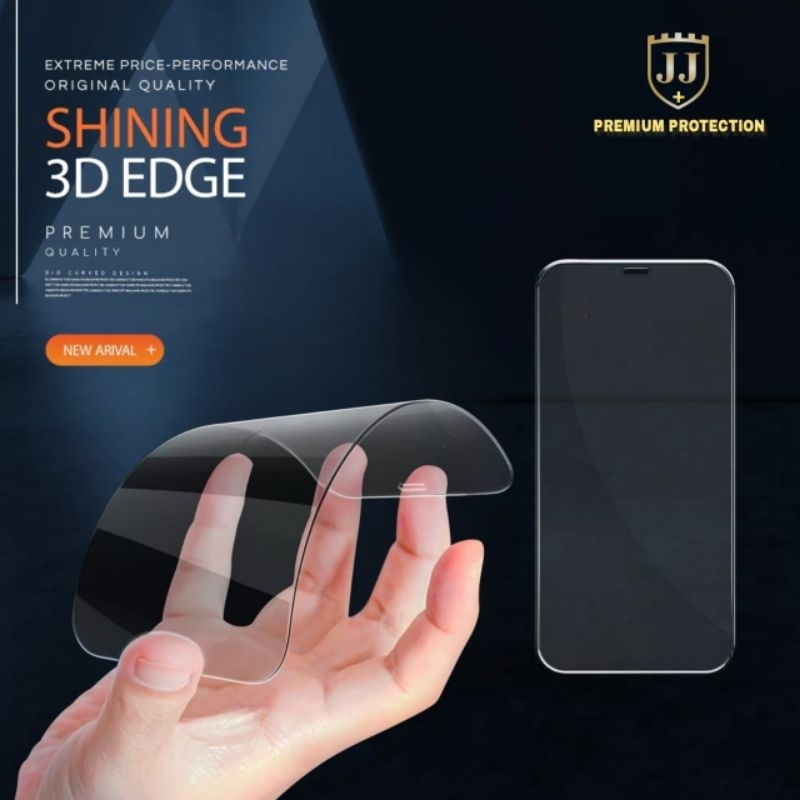 CLEAR TEMPERED GLASS JJ+PREMIUM BIG CURVED CLEAR GLASS REALME NARZO 20 20 20A NARZO 30 3A NARZO 50 5