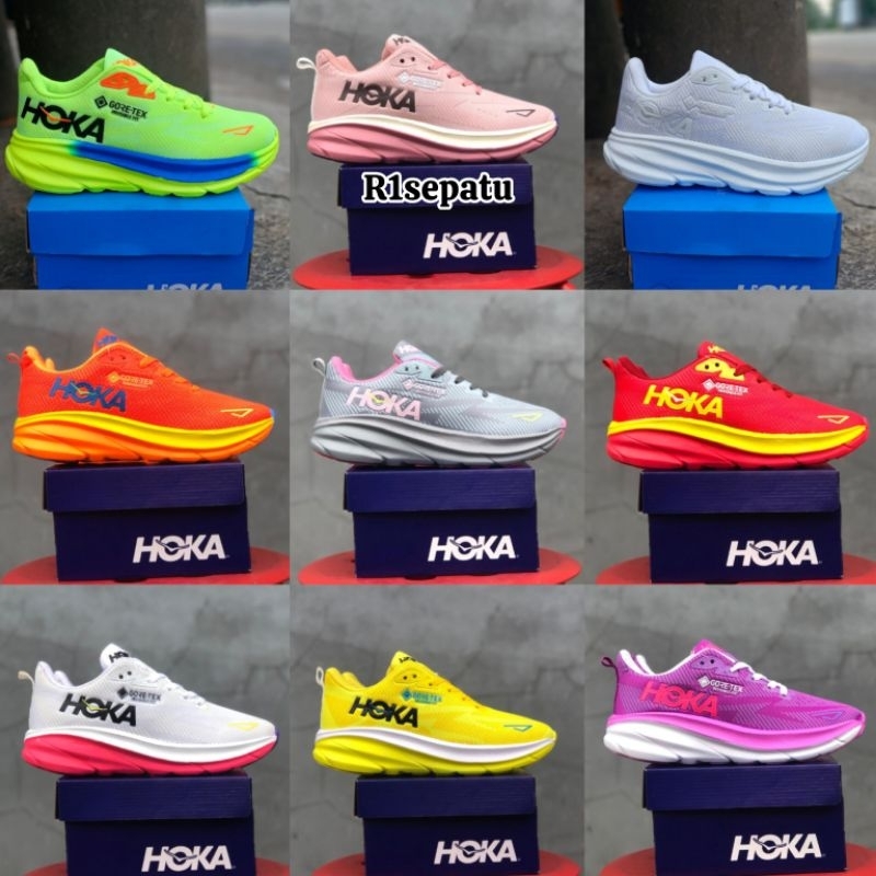 รองเท้าผู้หญิง Hoka Goretex ล่าสุด Hoka Goretex ยิมนาสติก RUNNING รองเท้ากีฬา