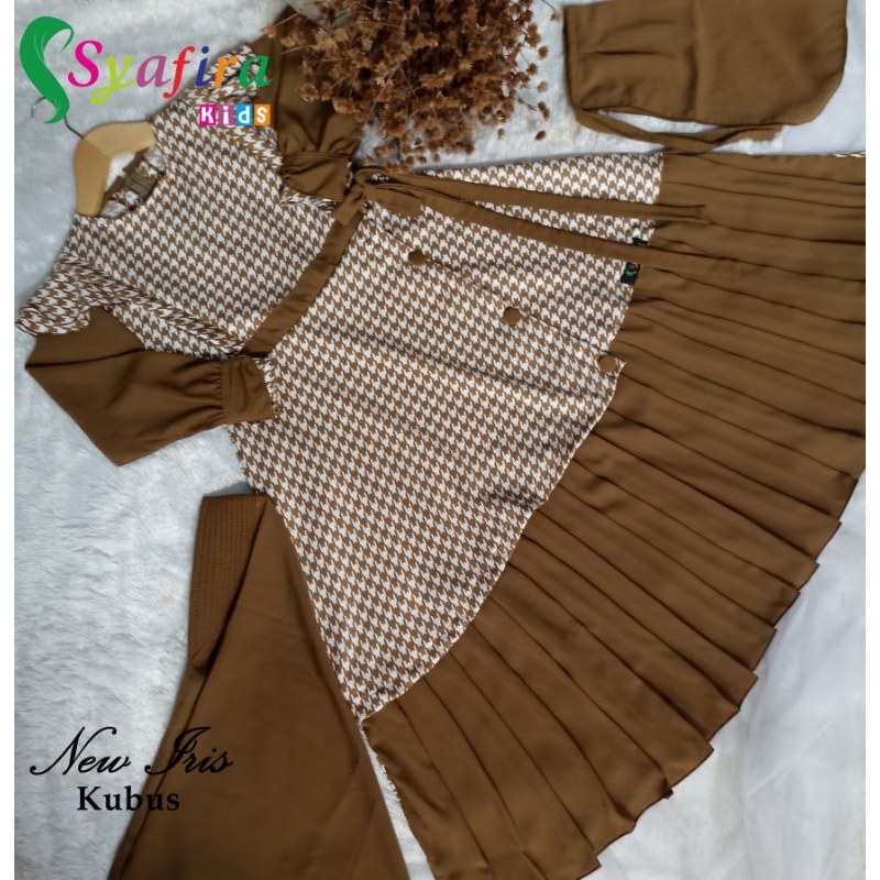 SAVE NEW IRIS "SHAKILA" SYARI GAMIS สําหรับ TEENAGE GIRLS และผู้ใหญ่โดย SYAFIRA KIDS