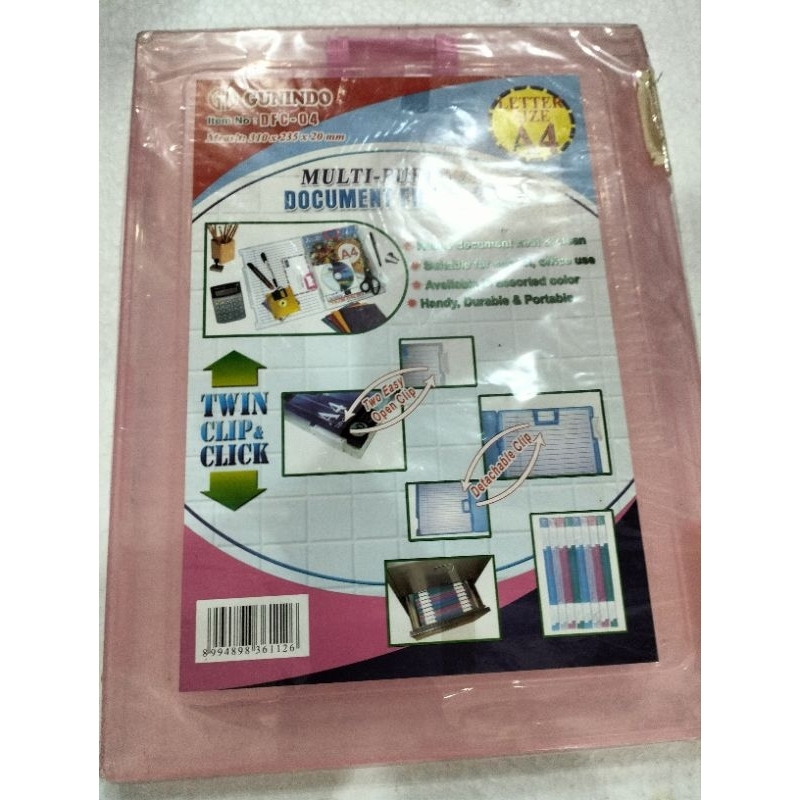 DFC 04 FILE CASE GUNINDO BRAND DOCUMENT MAP FILE CASE