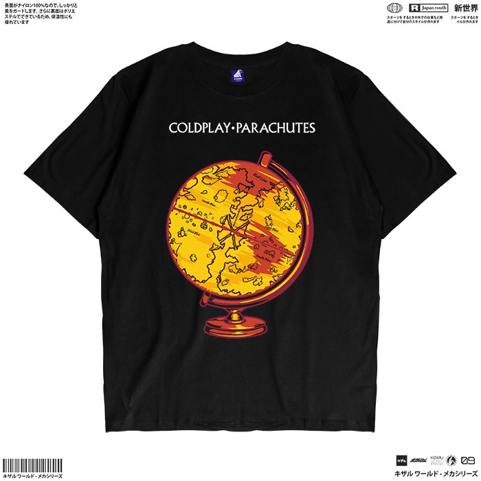 เสื้อยืดวง Kizaru ONE PIECE MAP COLDPLAY