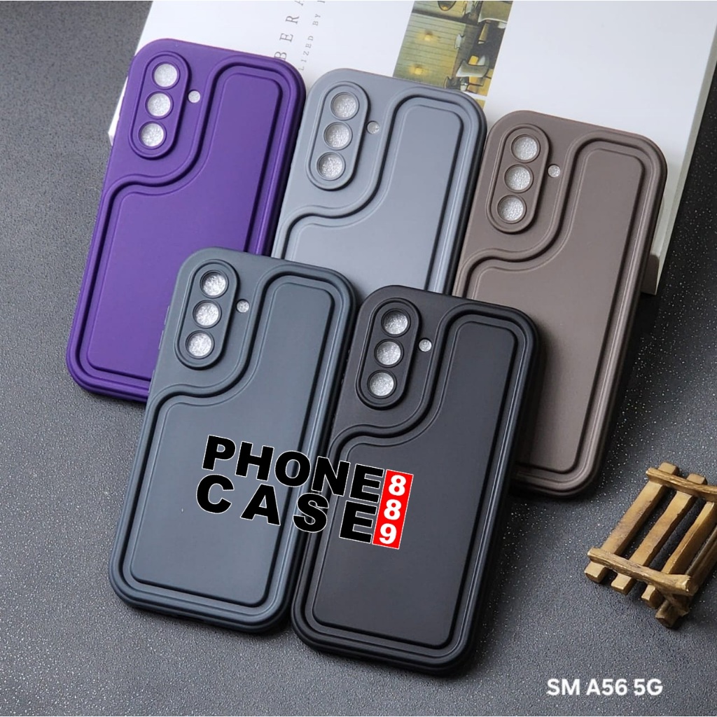 SAMSUNG A56 5G CASE MUGELLO CASE MACAROON SAMSUNG A56 5G
