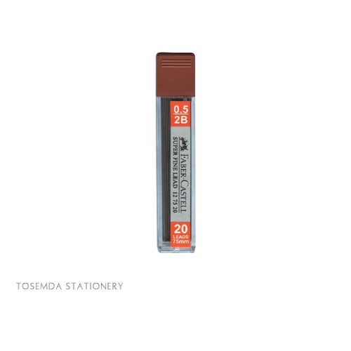 Mekanic Pencil Lead / Superfine Lead 2B 0.5mm / ชิ้น