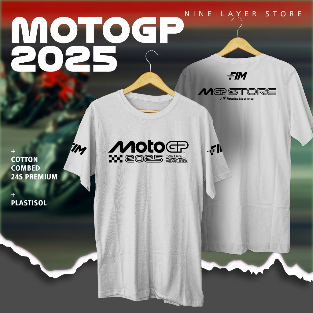 เสื้อยืด Motogp 2025