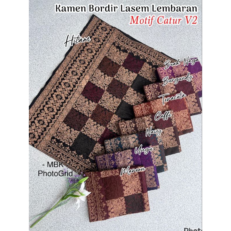 แผ่นเสริมแผ่นเสริมทรงกลมพร้อม CHESS MOTIF V2