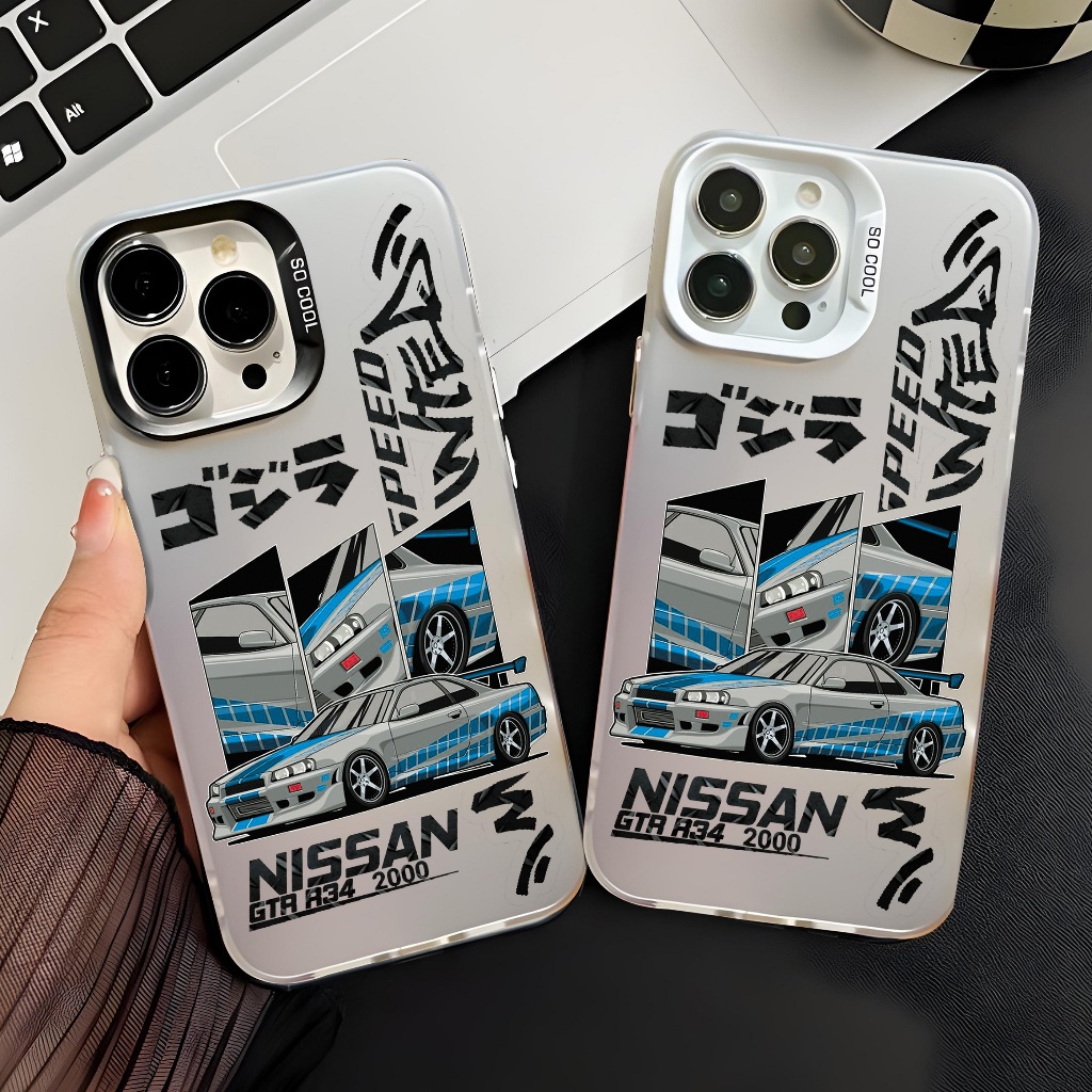 NISSAN Softcase IMD "Nisan GTR R34" Premium Series XIAOMI REDMI, TECNO 9A, 9C, 12C, 12, 13C, 13T, No