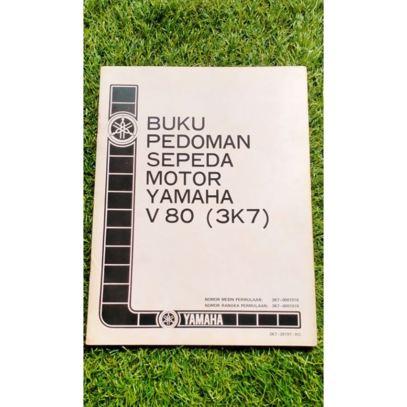 Yamaha V80 3K7 original Yamaha V80 guidebook