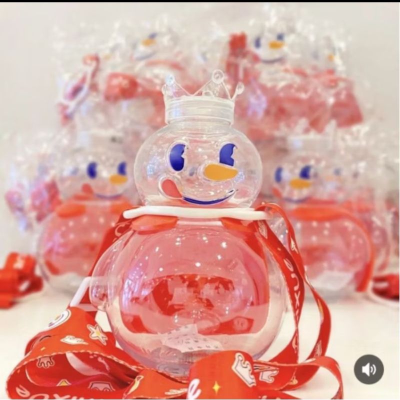 B ( B79 ) 700ML MIXUE TUMBLR ขวดดื่มพร้อม SNOWKING MIXUE STRAP
