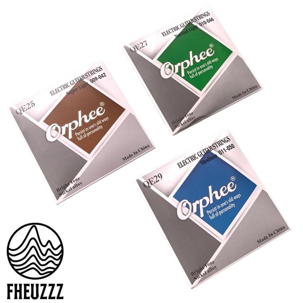 สายกีตาร์ไฟฟ้า Orphee QE25 QE27 QE29 Original
