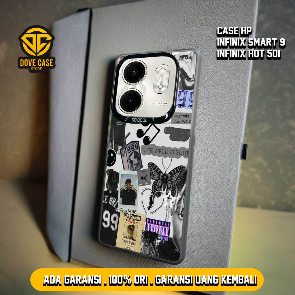 ใหม่ล่าสุด INFINIX SMART 9 CASE IMD HOLOGRAM PST3R BR4ND CASE - IMD HYBRID PLATE HOLOGRAM CASE - PST