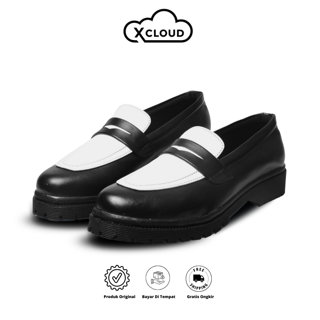 Xcloud x Lp รองเท้าสลิปออนผู้หญิง Docmart Casual KHAILA Black