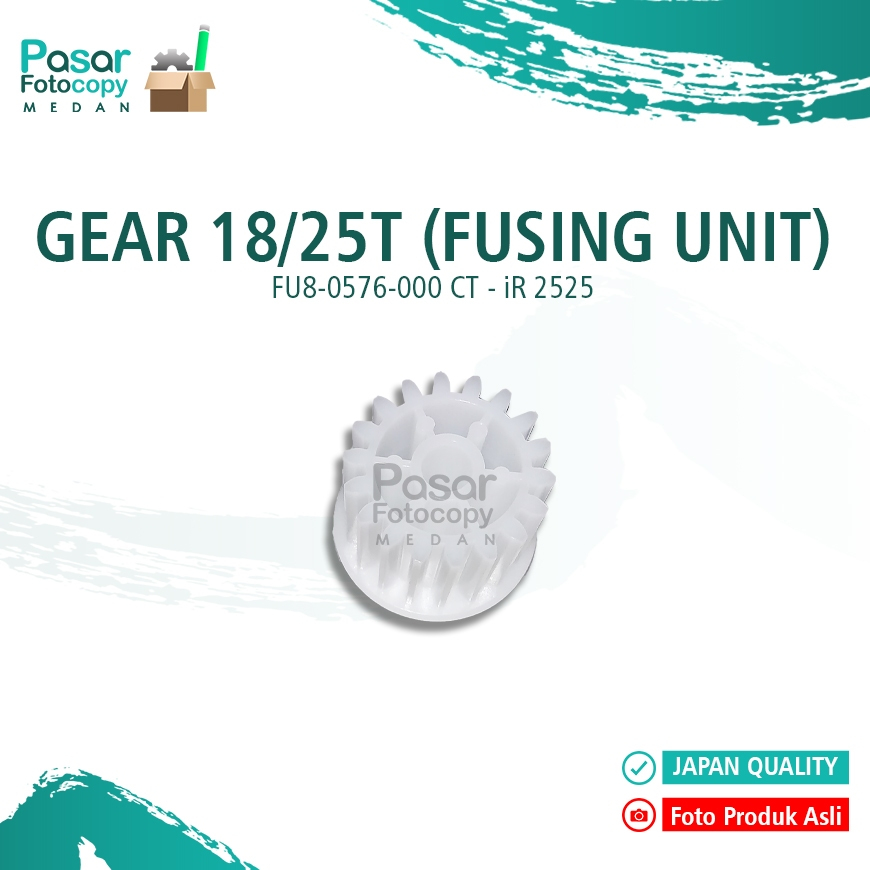 GEAR 18/25T (หน่วยฟู่) iR25 bk - FU8-0576-000 CT