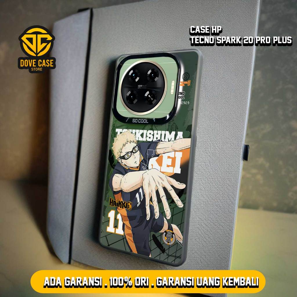 CASE INFINIX TECHNO SPARK 20 PRO PLUS เคสใหม่ล่าสุด IMD HOLOGRAM HAIKYU - CASE IMD HYBRID PLATE HOLO