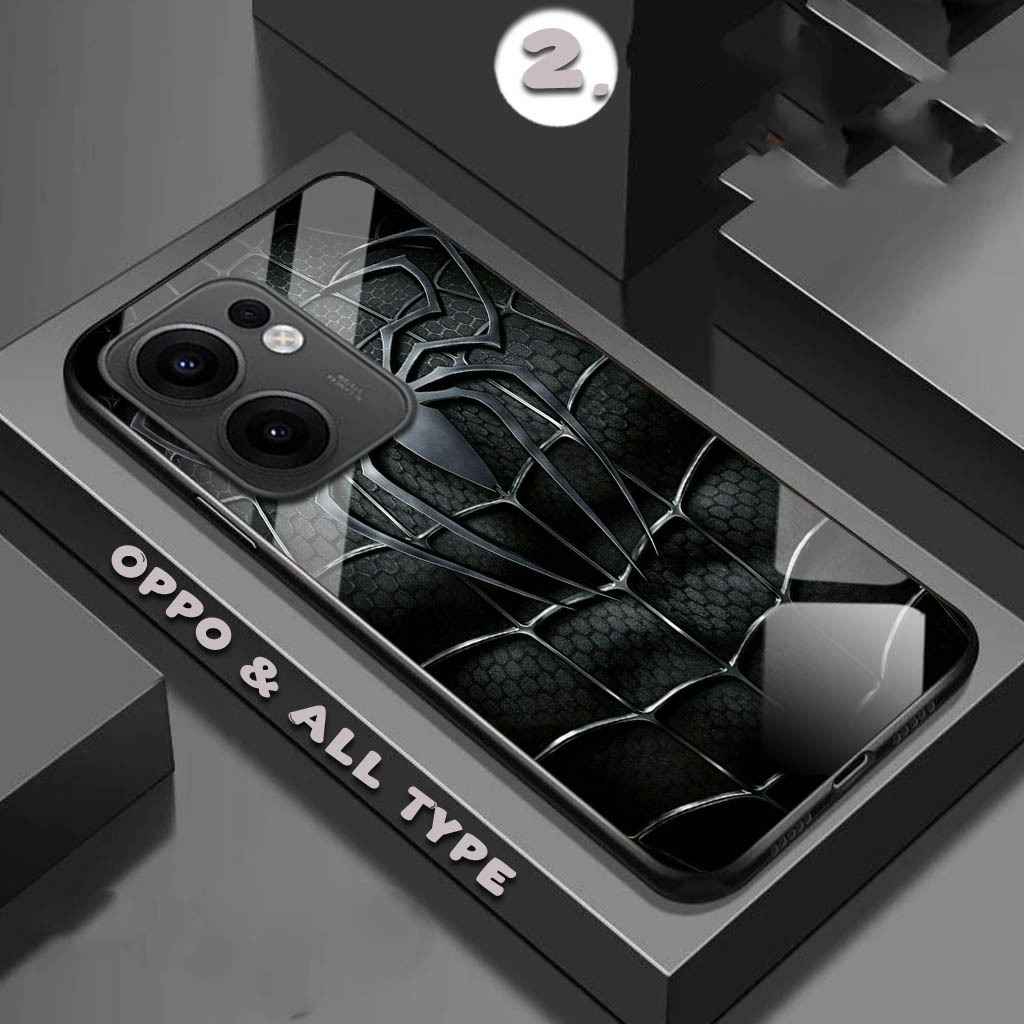 [FK-108] Softcase กระจกเคลือบเงาแก้วอะคริลิคเงาสําหรับOPPO Reno 13 5G Reno 13F Reno 12F Reno 11F A3x