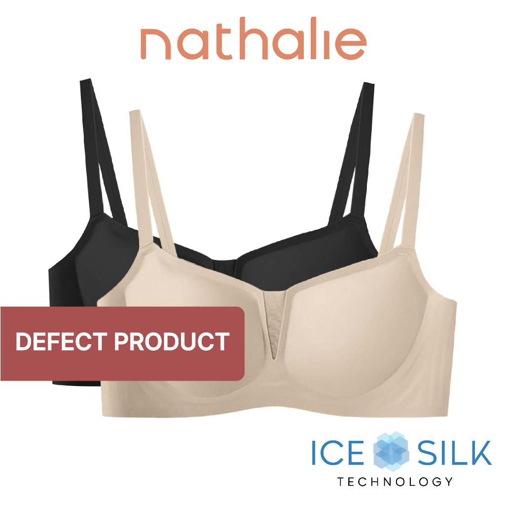 Nathalie บราไร้ตะเข็บคอสี่เหลี่ยม NTB 3520D