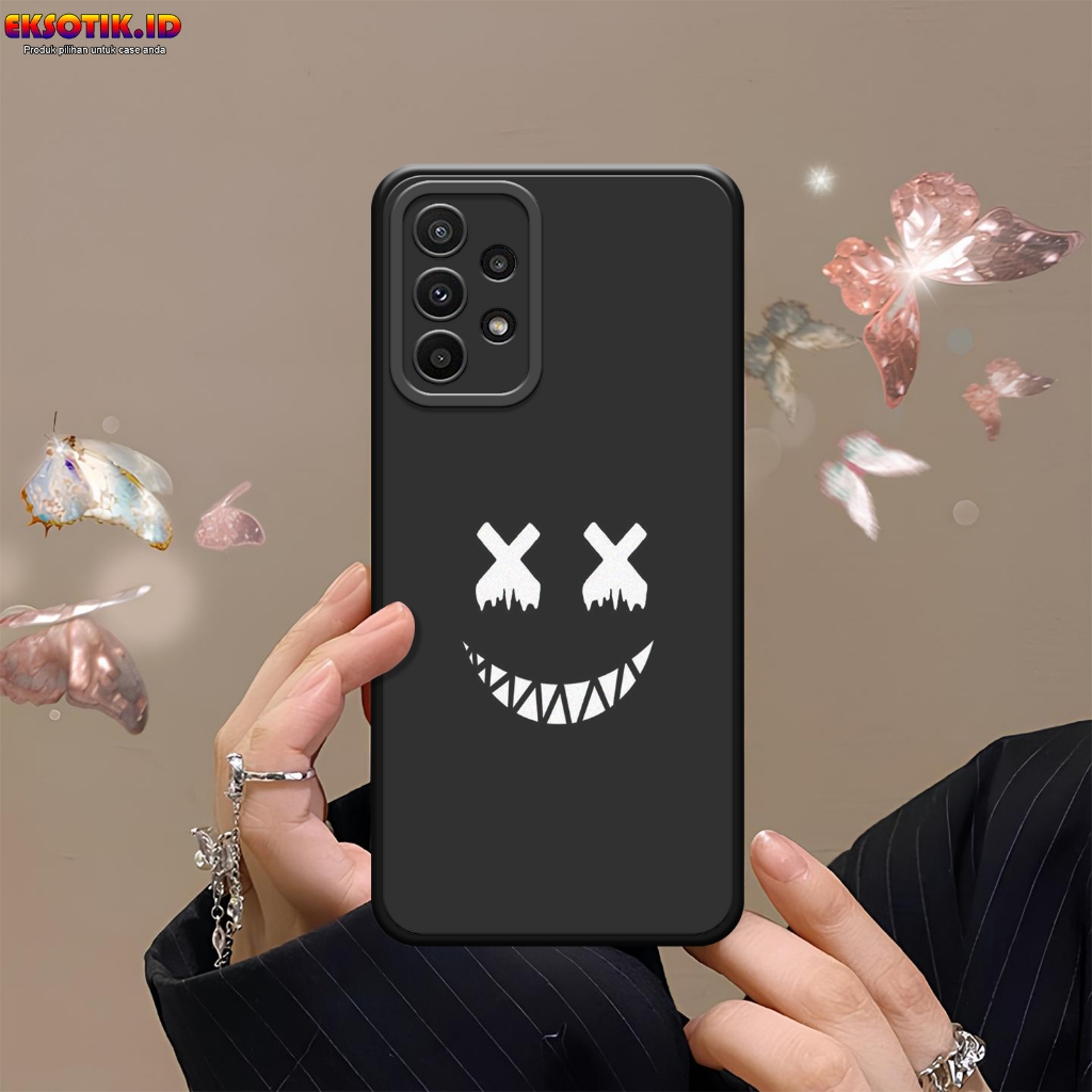 เคส Samsung A23 - เคส Samsung A23 - เคสแฟชั่น - Samsung A23 Silicone - Cool and Cute Motips - Samsun