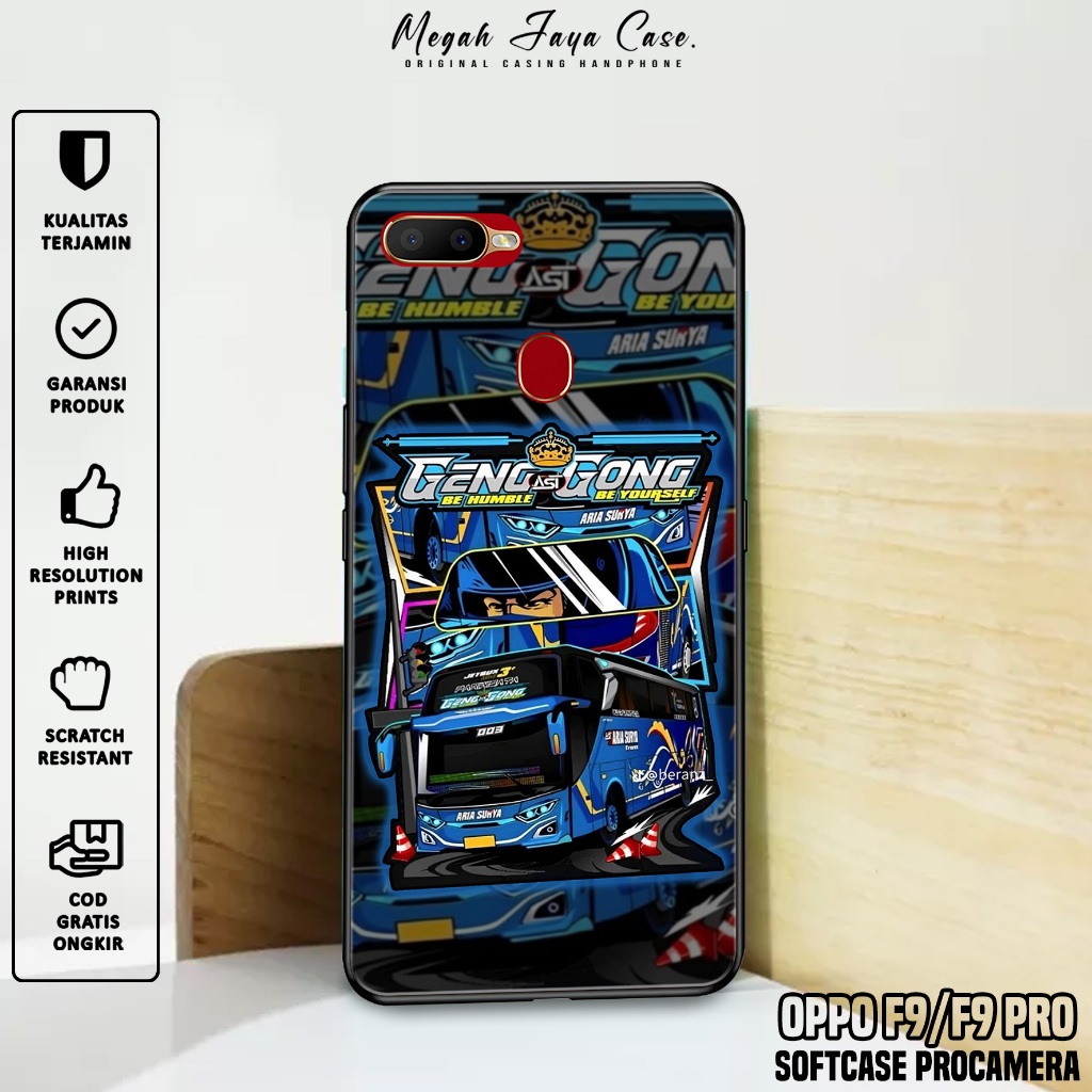 เคสโทรศัพท์ HP OPPO F9 / F9 PRO Softcase - OPPO F9 PRO / F9 TELOLET BUS Motif - เคสโทรศัพท์ OPPO F9 