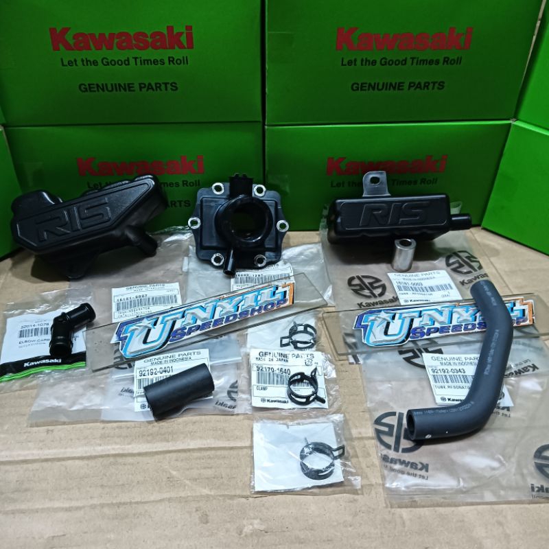 RIS TUBE, AIR TUBE, BREATH, CARBON CYLINDER, YEIS INDUCTION CYLINDER, NINJA KISS R SS RR NEW OLD ZX CBU CKD ORIGINAL KAWASAKI