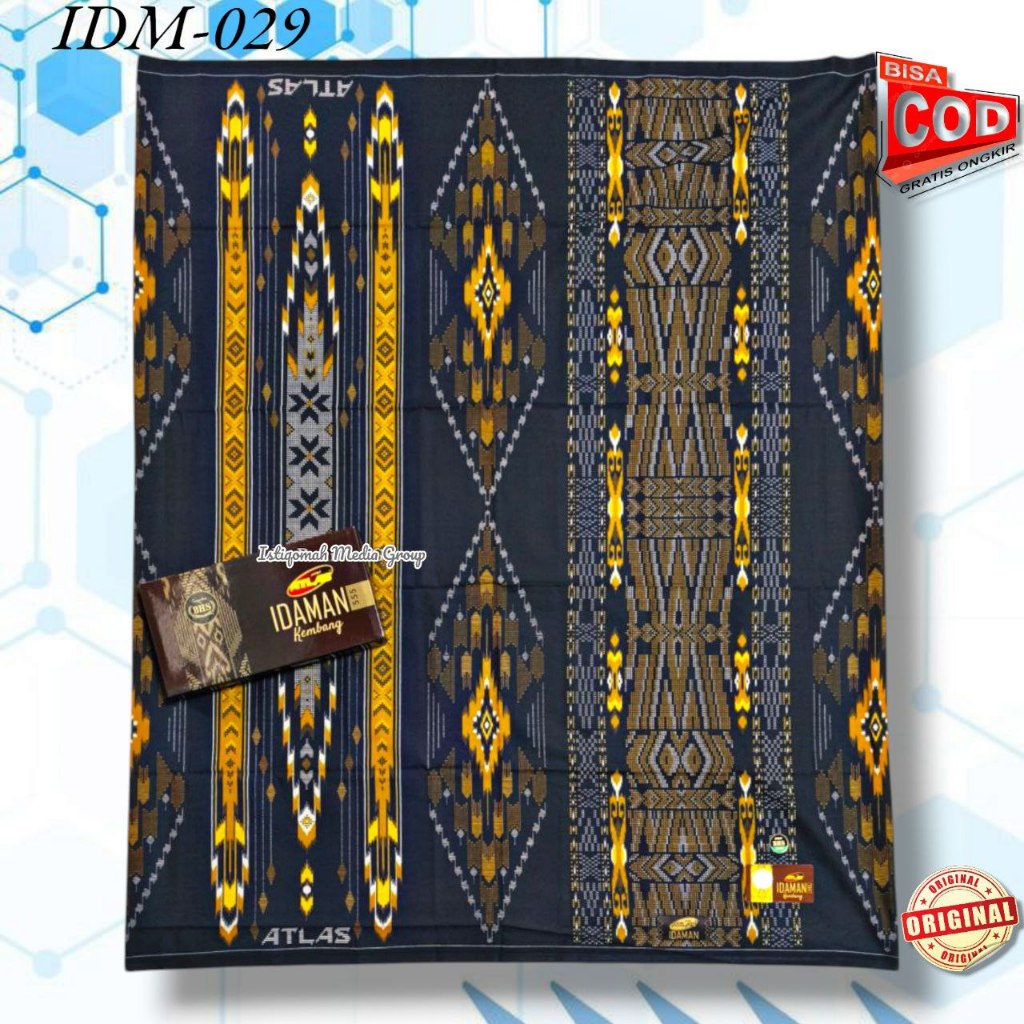 Atlas Favorite ผ้าซิ่นทอผู้ชายสําหรับผู้ใหญ่พร้อม 510 BHS KSS Motif, ล่าสุด 2025 มุสลิม Istiqomah