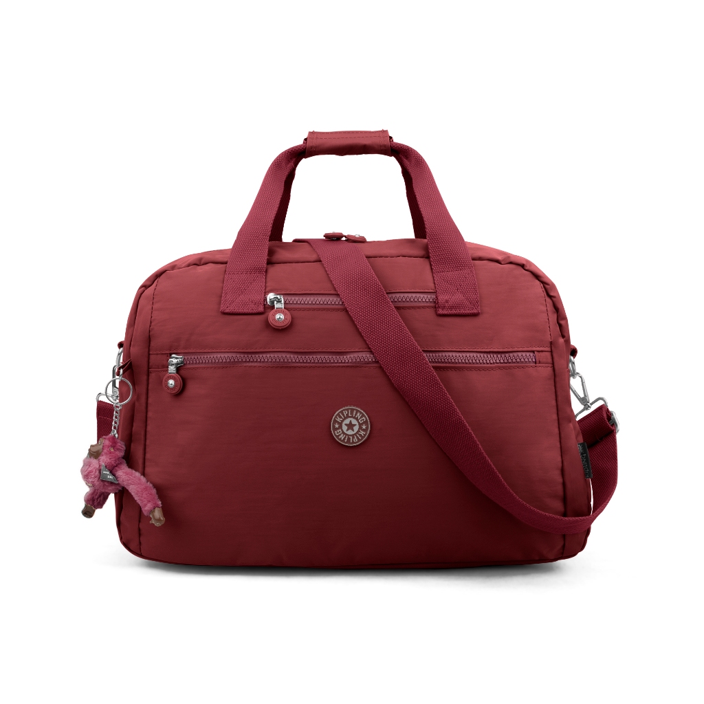 Emevele กระเป๋าเดินทาง Kipling ผู้หญิง / กระเป๋าสะพายเดินทาง / Duffle Gym Fitness Travel Bag / กระเป๋าเดินทาง / กระเป๋าไนลอน / KP 7047