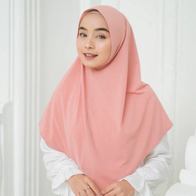 BERGO HAMIDAH NON PED INSTANT DAILY JERSEY PREMIUM / INSTANT HIJAB SYRIA PINGUIN NON PET SYRIA