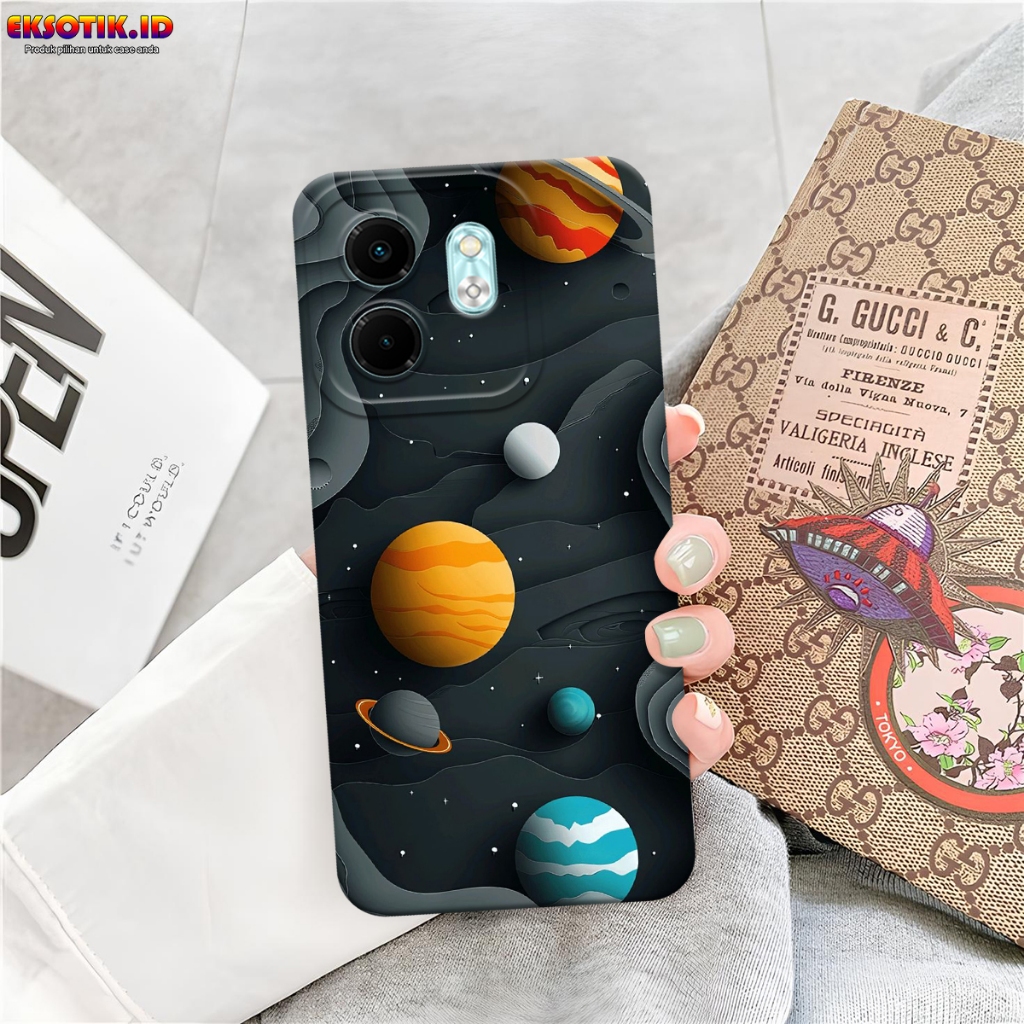 เคส Infinix Hot 50i - เคส Infinix Hot 50i - เคสแฟชั่น - Infinix Hot 50i Silicone - Cool and Cute Mot