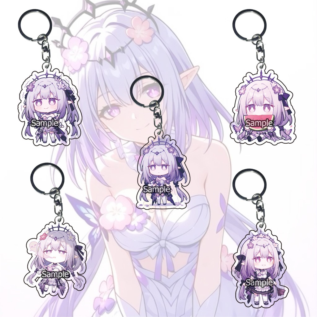 GANTUNGAN Honkai Star Rail Castorise พวงกุญแจทั้งหมด - พวงกุญแจ - พวงกุญแจ - อะนิเมะ - เกม - HSR