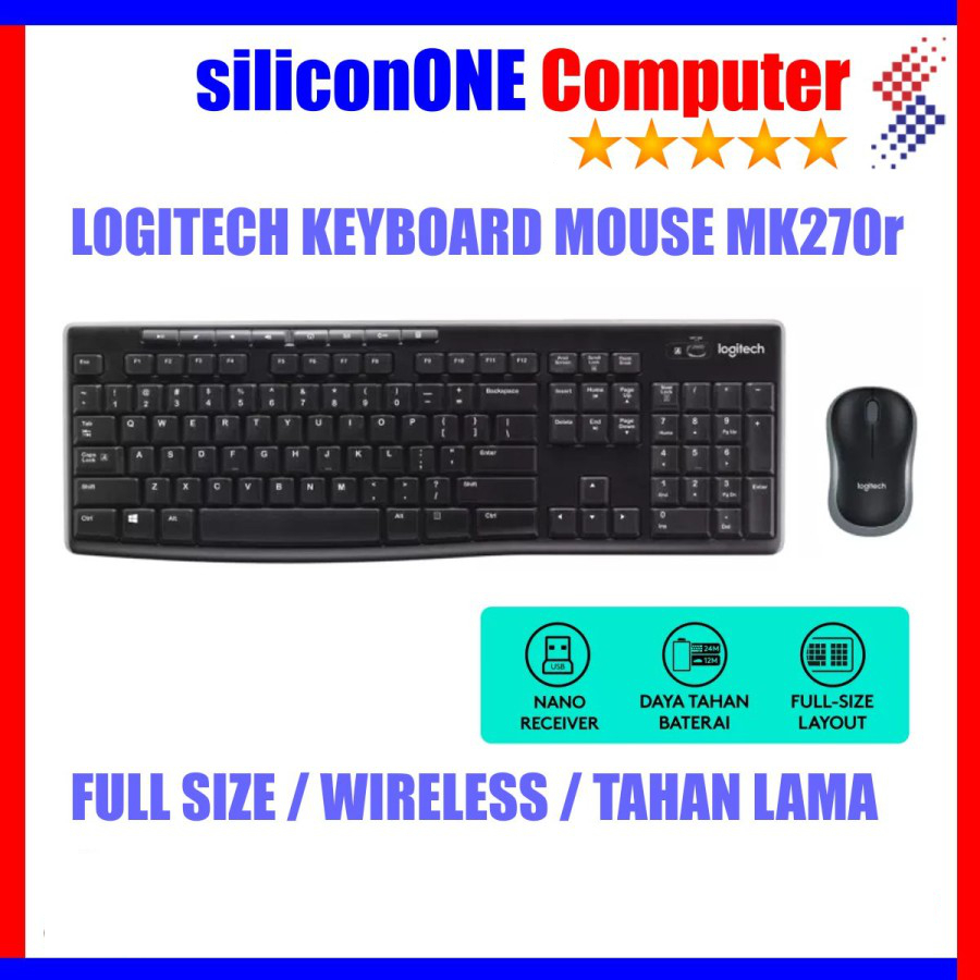 LOGITECH Wireless Combo MK270R