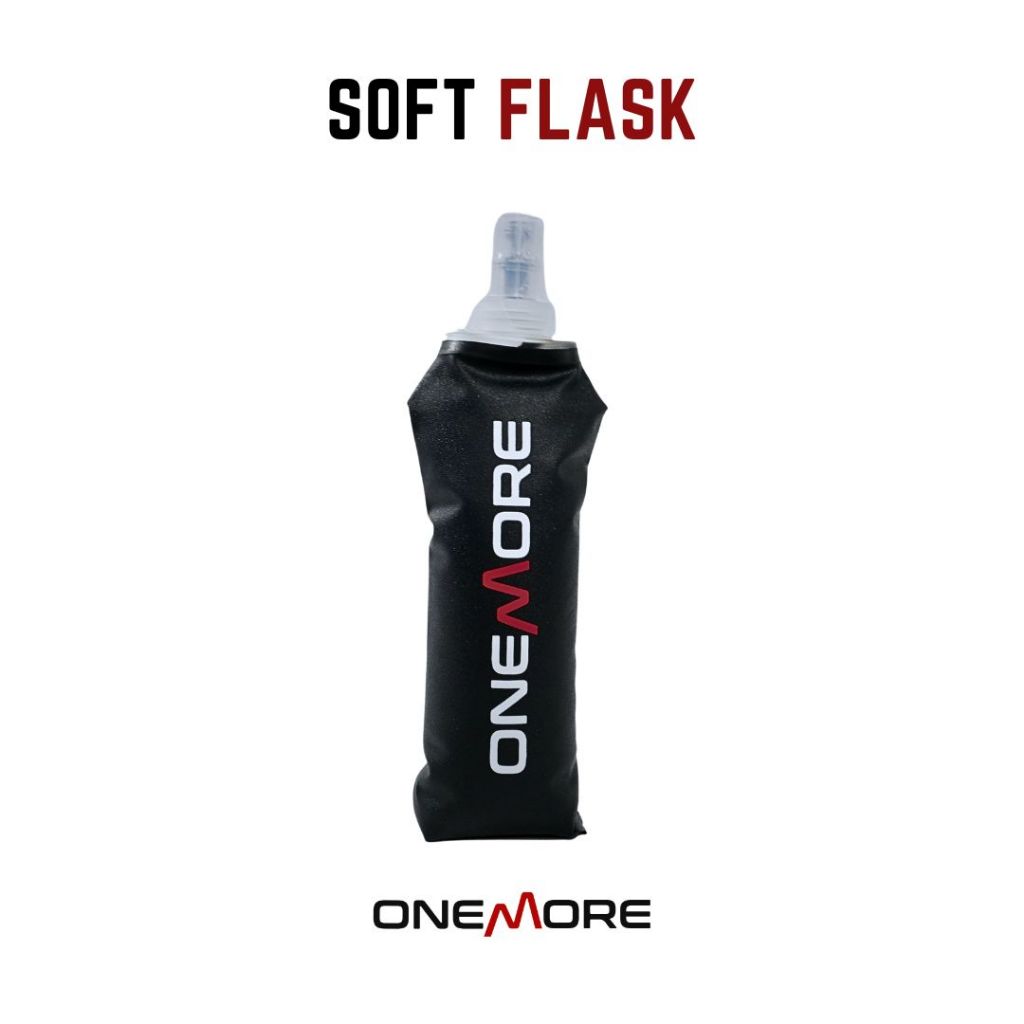 One MORE 500ml Soft Flask Trail Running Drink Bottle