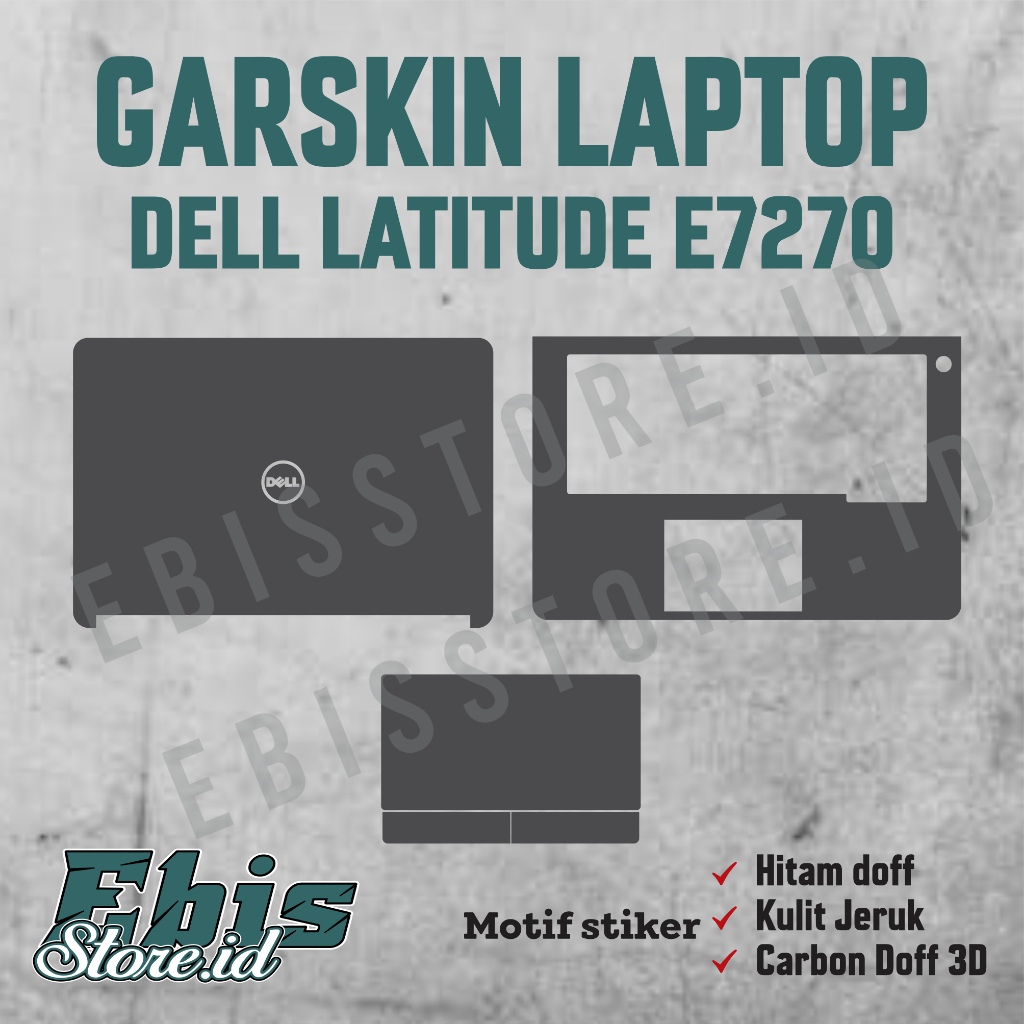 Garskin Dell E7270 ตัวป้องกันหน้าจอ Dell Latitude