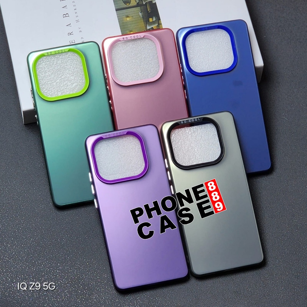 IQOO Z9 5G CASE IMD PLATE HOLOGRAM CASE SOCOOL IQOO Z9 5G