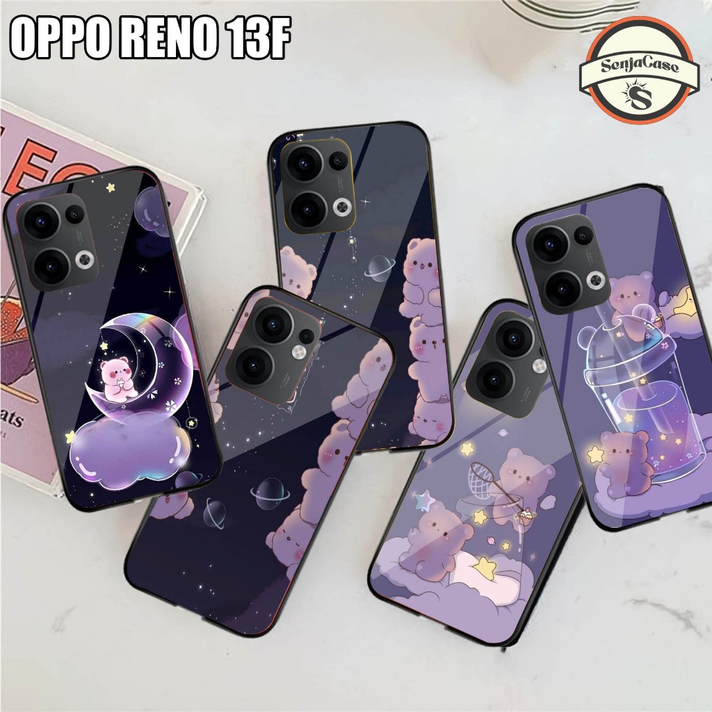 HP SENJACASE SOFTCASE GLASS TYPE 0PP0 RENO 13F ใหม่ล่าสุด - Silicone - เคสเคลือบเงา - เคส - ล่าสุด -