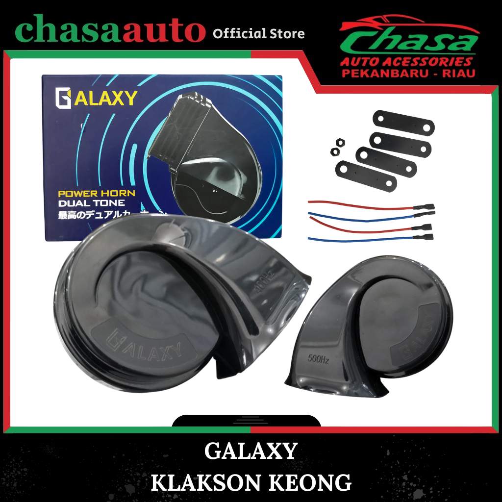 (CHASA) GALAXY 168 CAR SNAIL HORNS IMPORT QUALITY