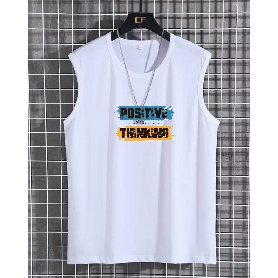 SIMPLE MENS TANKTOP TOP / COOL MENS SPORTS UNDERSHIRT / ลําลองผู้ชาย SINGLET