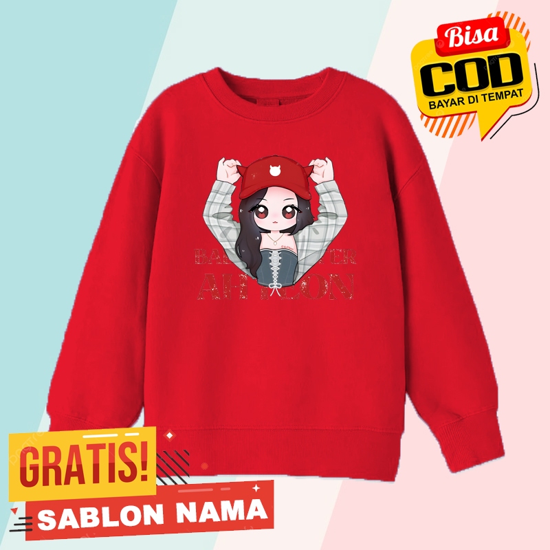 BabyMonster Ahyeon Childrens Sweater / Boys & Girls Sweater Jacket Custom BabyMonster Ahyeon Name