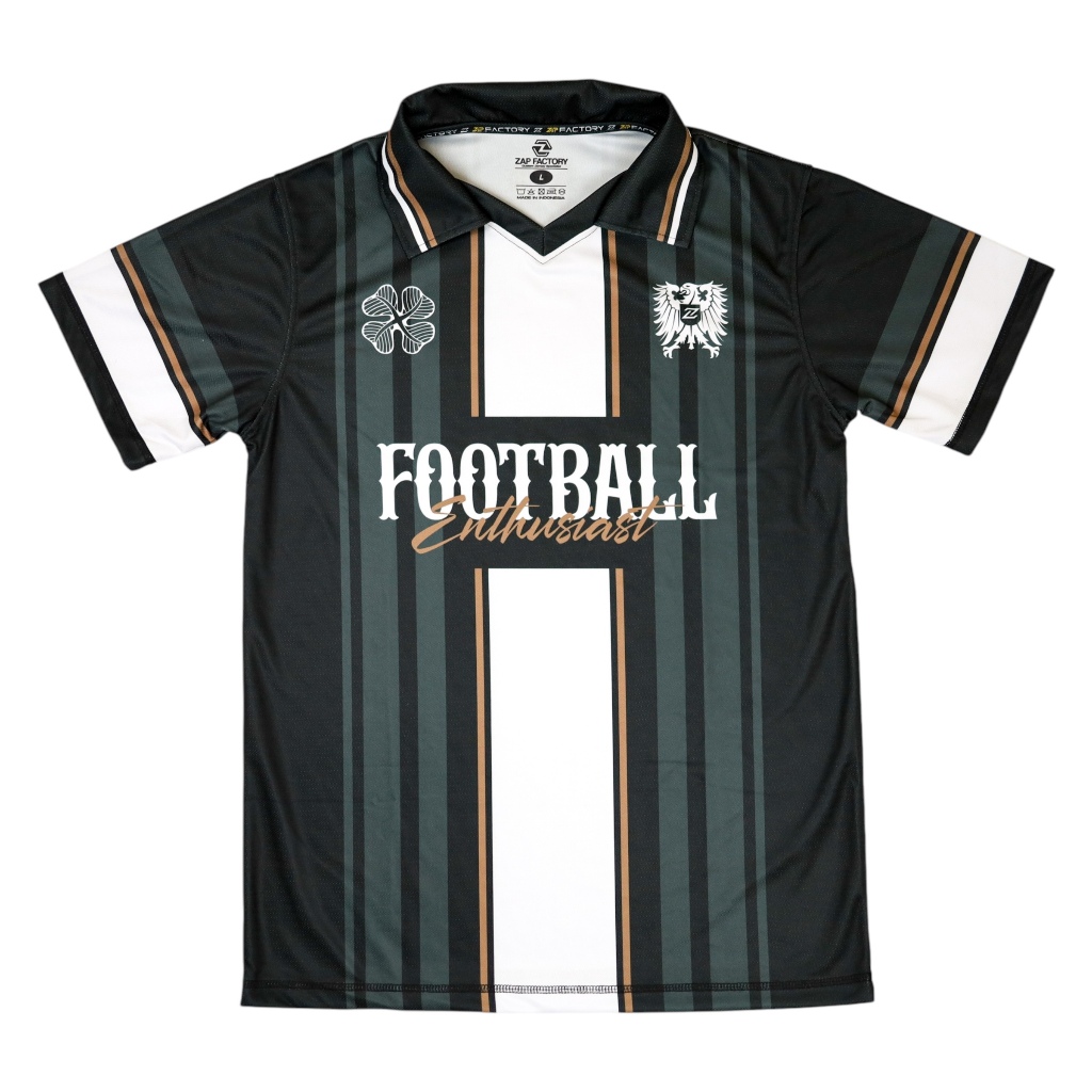 VINTAGE JERSEY / RETRO JERSEY / FOOTBALL JERSEY / FUTSAL JERSEY - ENTHUST BROWN