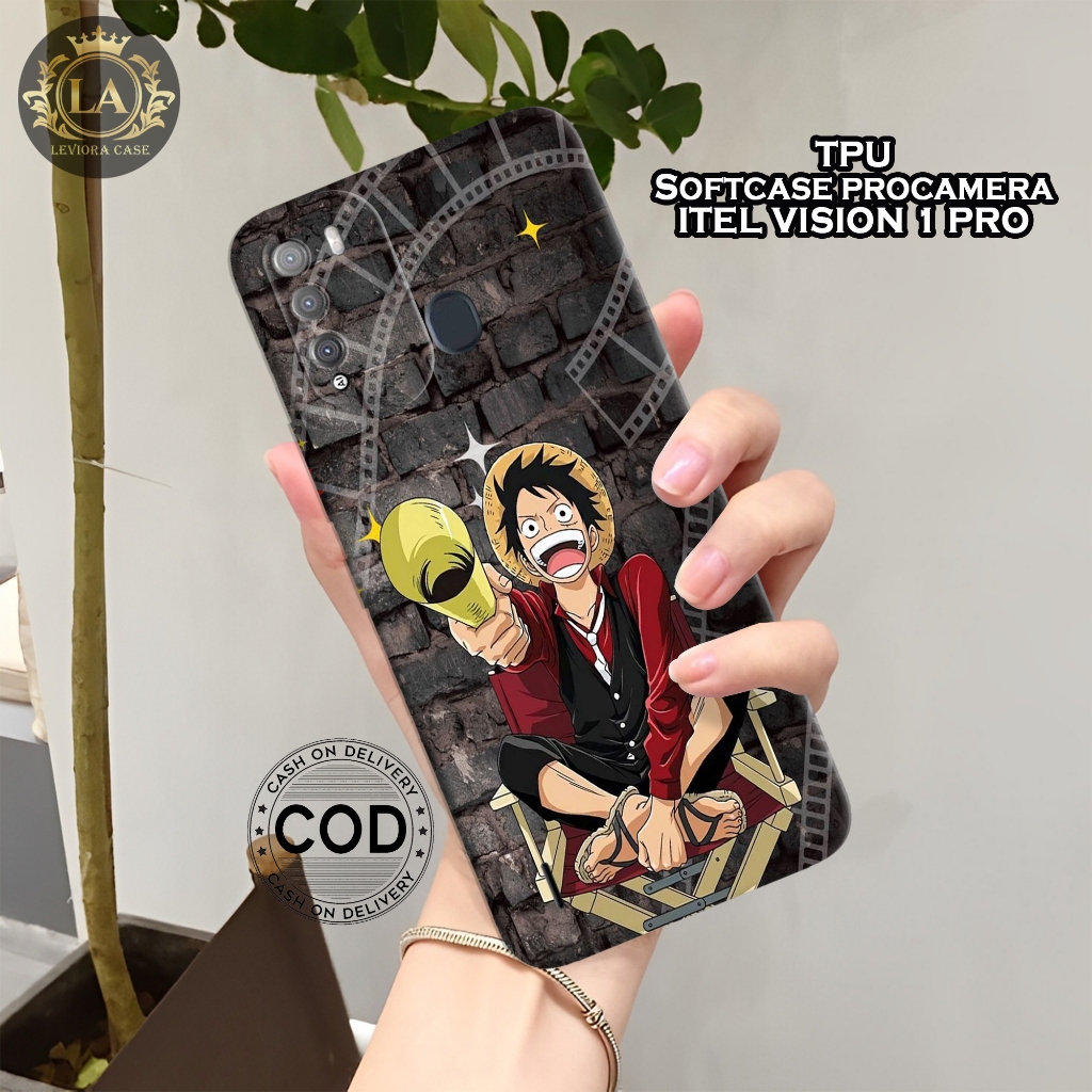 เคส HP ล่าสุด ITEL VISION 1 PRO - เคส Leviora - เคส Anime Fashion - ITEL VISION 1 PRO Softcase - เคส