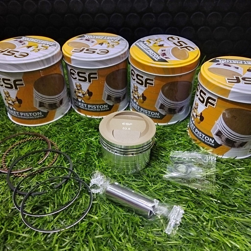 ชุดลูกสูบ JUPITER 53,5/54/55MM 56MM RACING TEVLON/PISTON BORE UP JUPITER PIN 13 RACING ESF